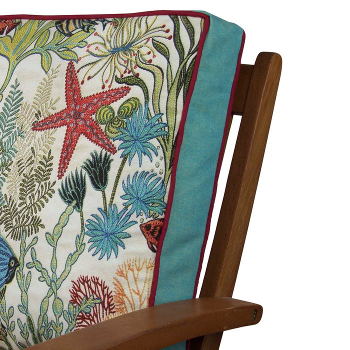 Aberto Design Cojín YM1316 Multicolor 42 x 42 cm